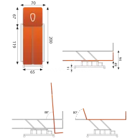 Elektrinis vertikalizavimo stalas Raffaello