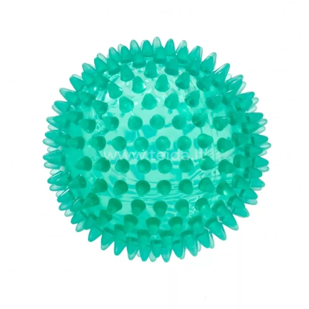 REFLEXBALL 10 cm masažo kamuoliukas su dygliukais, žalias