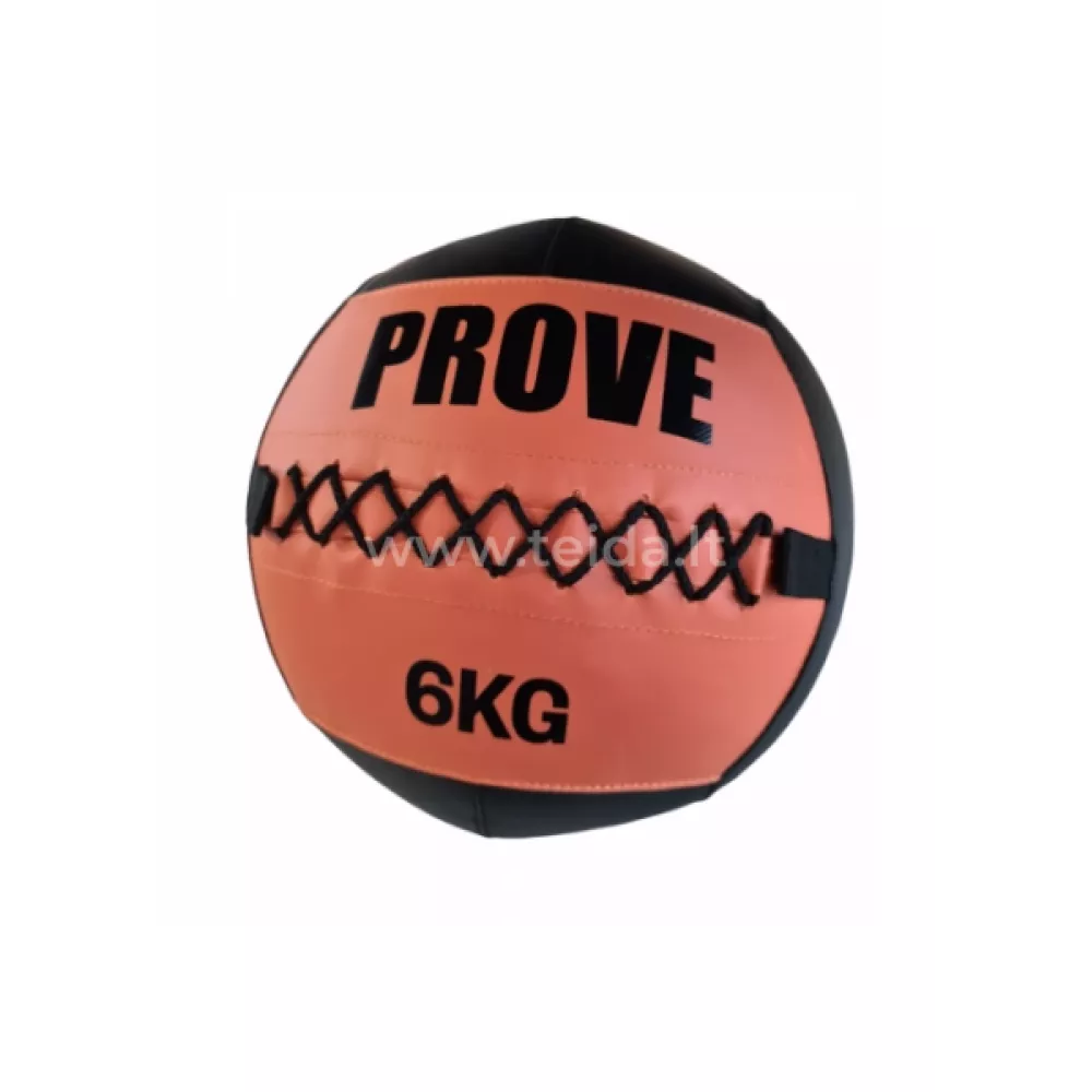 Paminkštintas kamuolys Wall Ball, 6kg