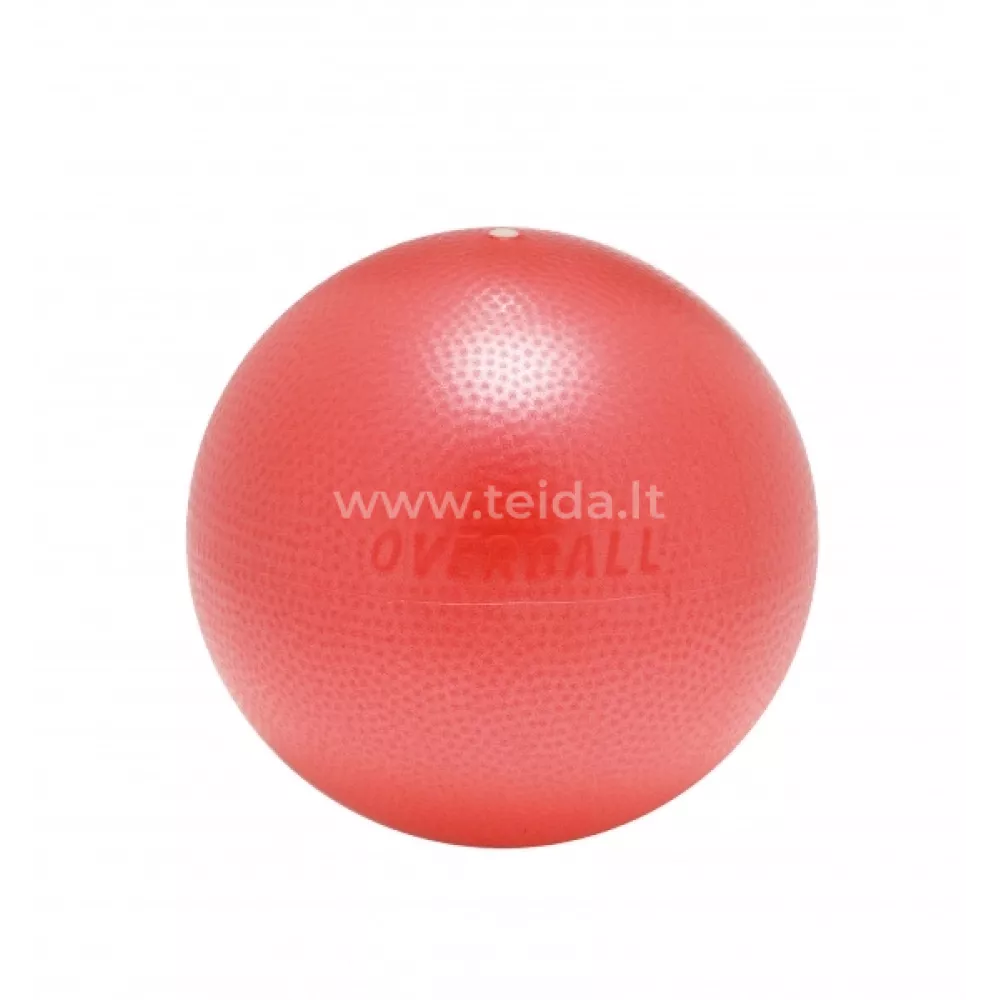 Softgym mankštos kamuolys, 23 cm, raudonas