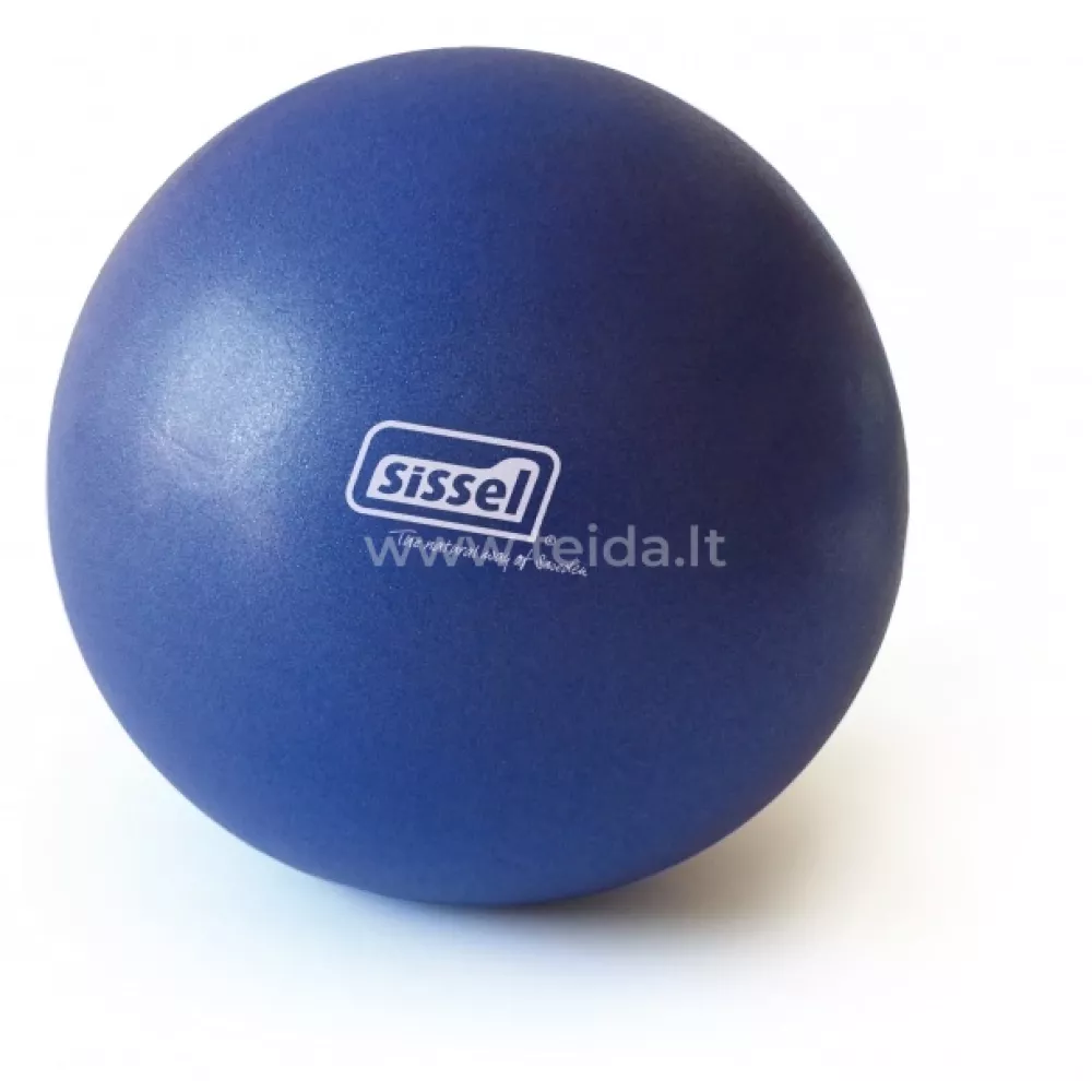 SISSEL® Pilates Soft kamuolys, 26 cm, mėlynas