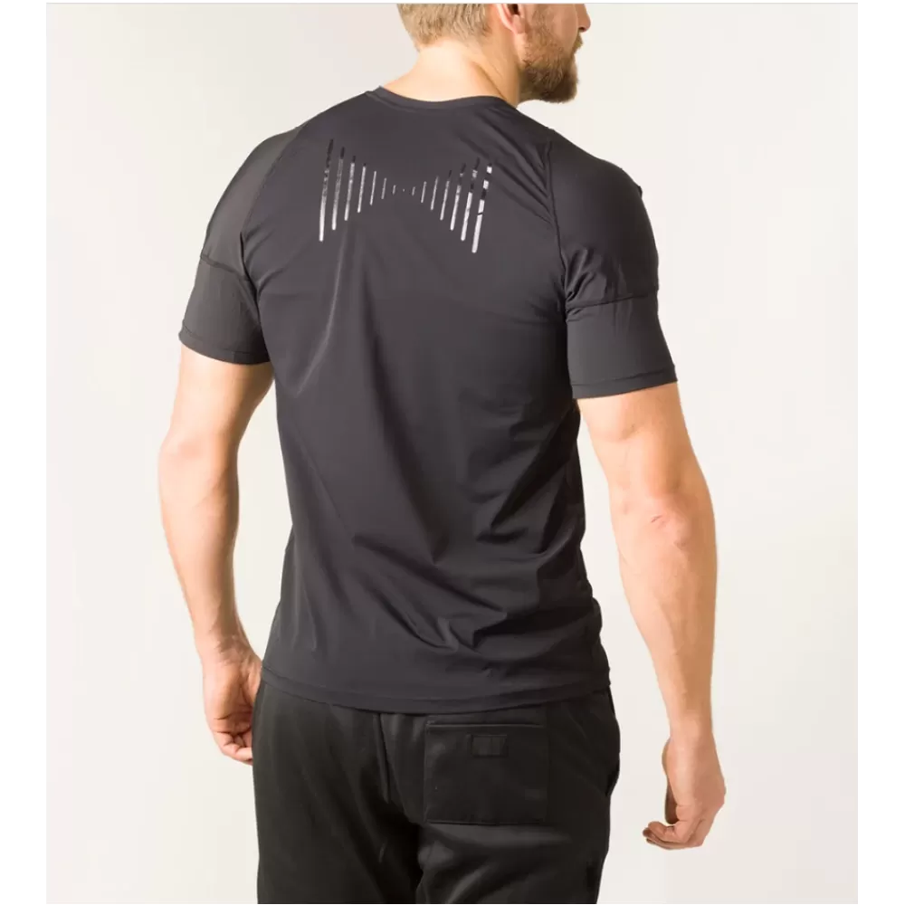 Laikyseną koreguojantys marškinėliai Reminder vyriški, juodi XL