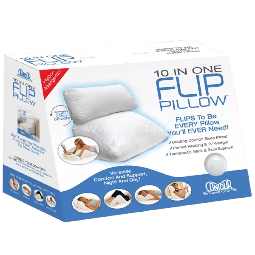 Flip Pillow daugiafunkcinė pagalvė