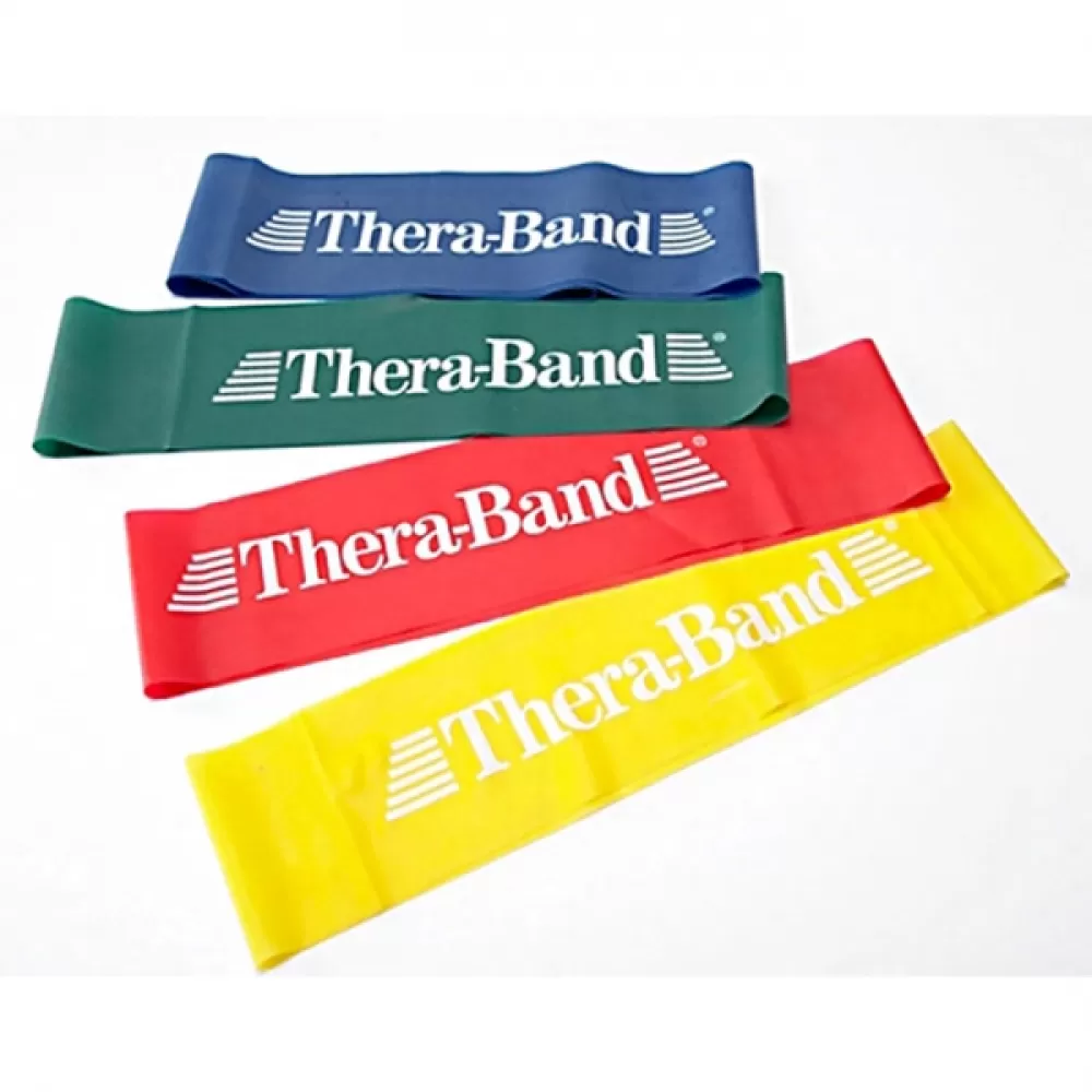Thera-Band elastinės juostos kilpa, raudona