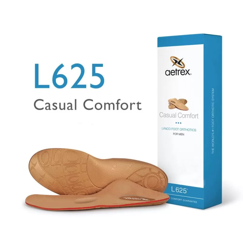 Ortopediniai vidpadžiai Aetrex Casual Comfort L625 vyrams, 42 dydis