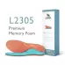 Ortopediniai vidpadžiai Aetrex Memory Foam L2305 vyrams, 50 dydis