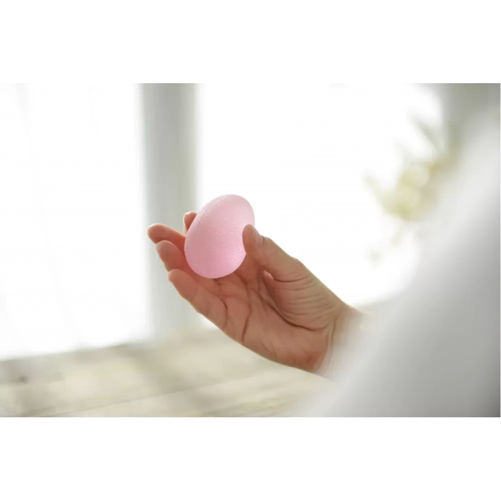 SISSEL® kiaušinio formos treniruoklis plaštakai, minkštas, rožinis