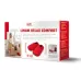 SISSEL® Linum Relax šildančios šlepetės, 36-40 dydis, raudonos